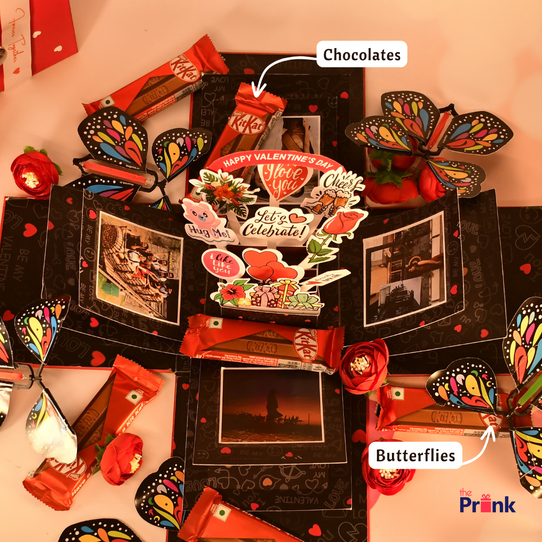 Personalized Butterfly Box | Flying Butterflies with photos | The Prink ...