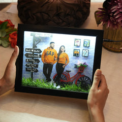 Modern Story Miniature Frame with LED Light