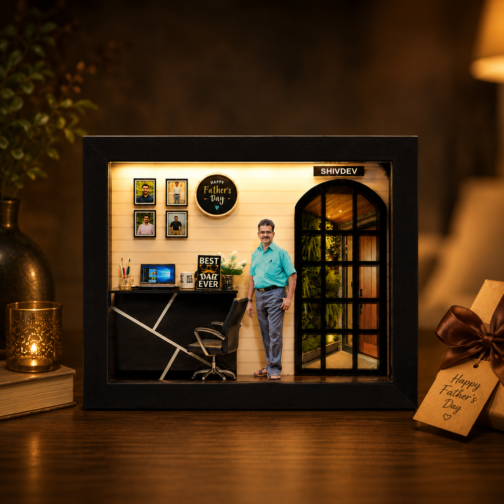 Miniature Frame for Dad