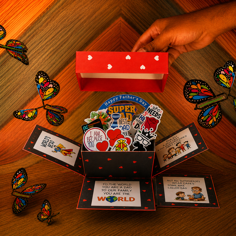 Father's Day Butterfly Box