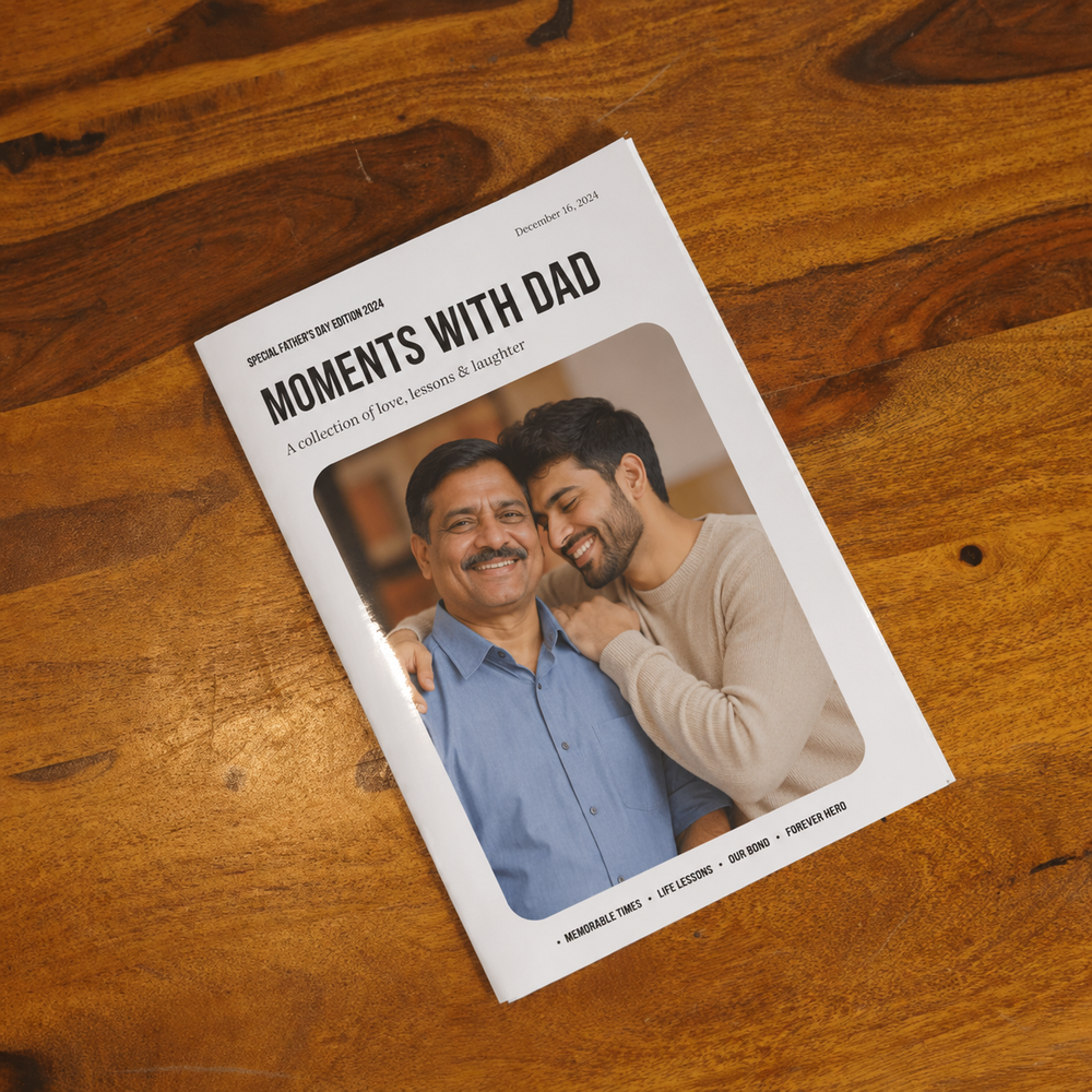 Moments with Dad Magazine