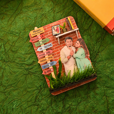 Rakshabandhan Miniature Magnet The Prink