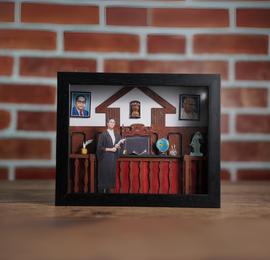 Personalized lawyer gifts-"Crafted for those who wear the black robe with pride."