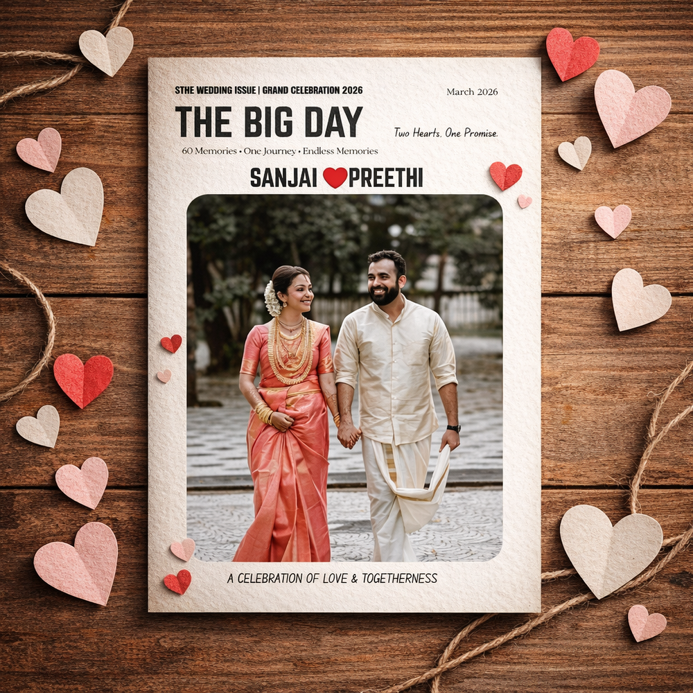 Anniversary Photo Magazine