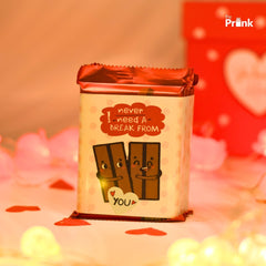 I never need a break from you - 3 Kitkat Chocolates