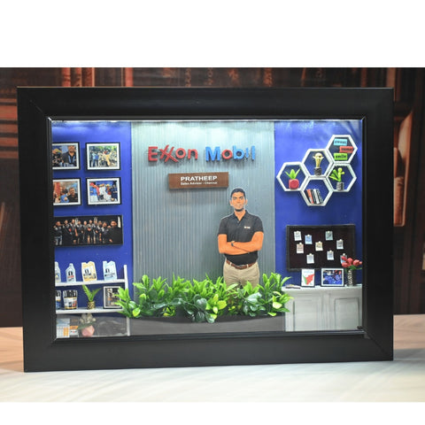 Farewell Miniature Frame With LED Lights