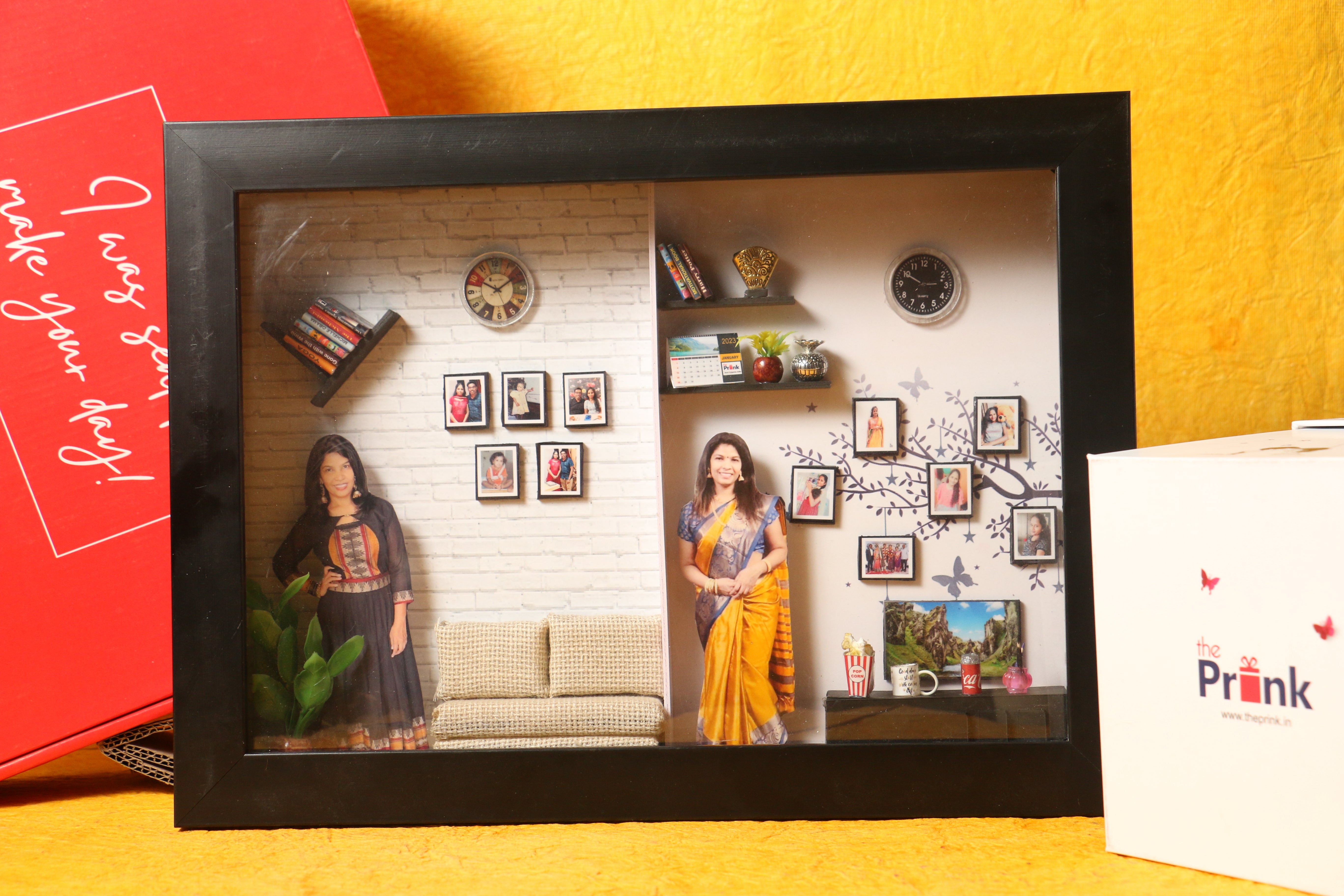 Miniature Box with Lights | Bestselling Shadow Box | 3d Box With Lights ...