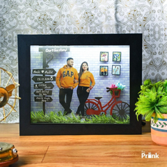 Modern Story Miniature Frame with LED Light