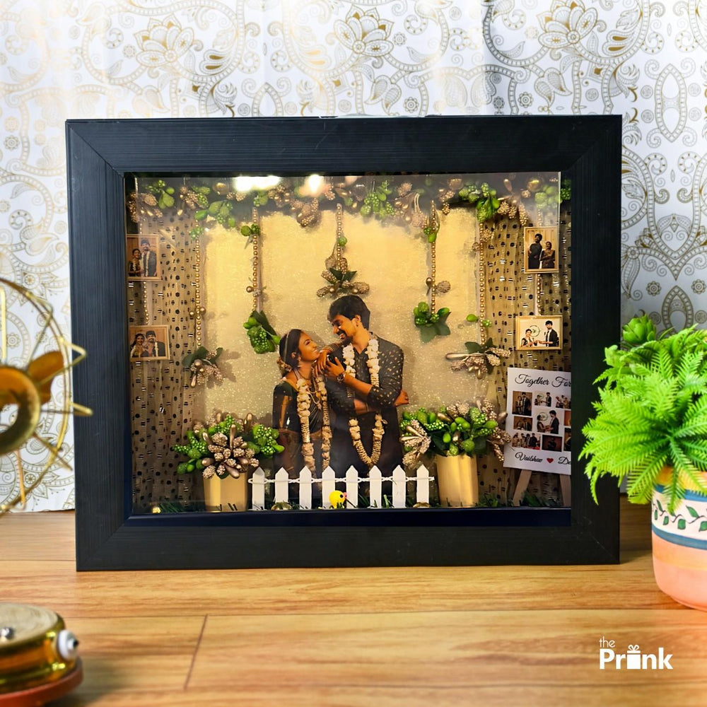 Green Wedding Miniature Box