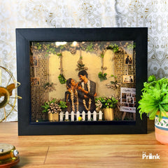 Green Wedding Miniature Box