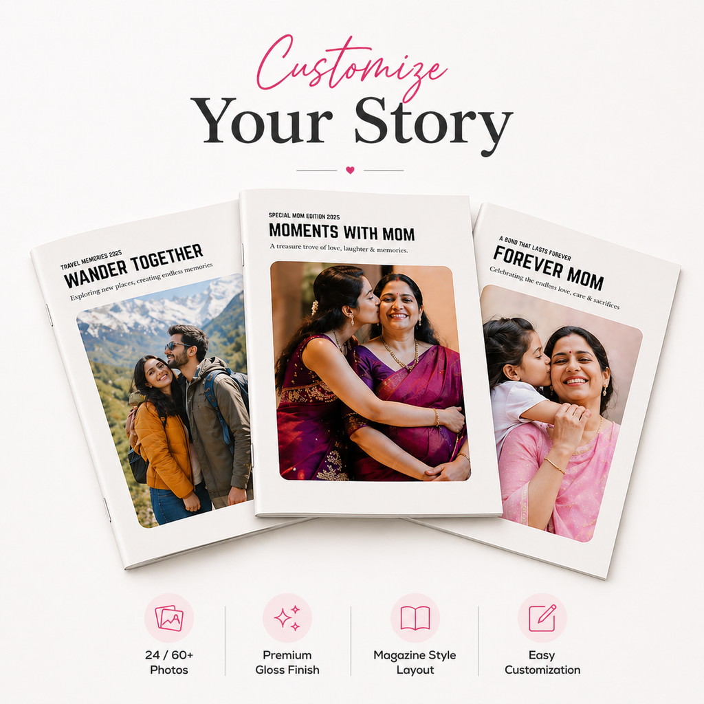 Photo Magazine for Mom | Personalised Mother's Day & Birthday Gift ...