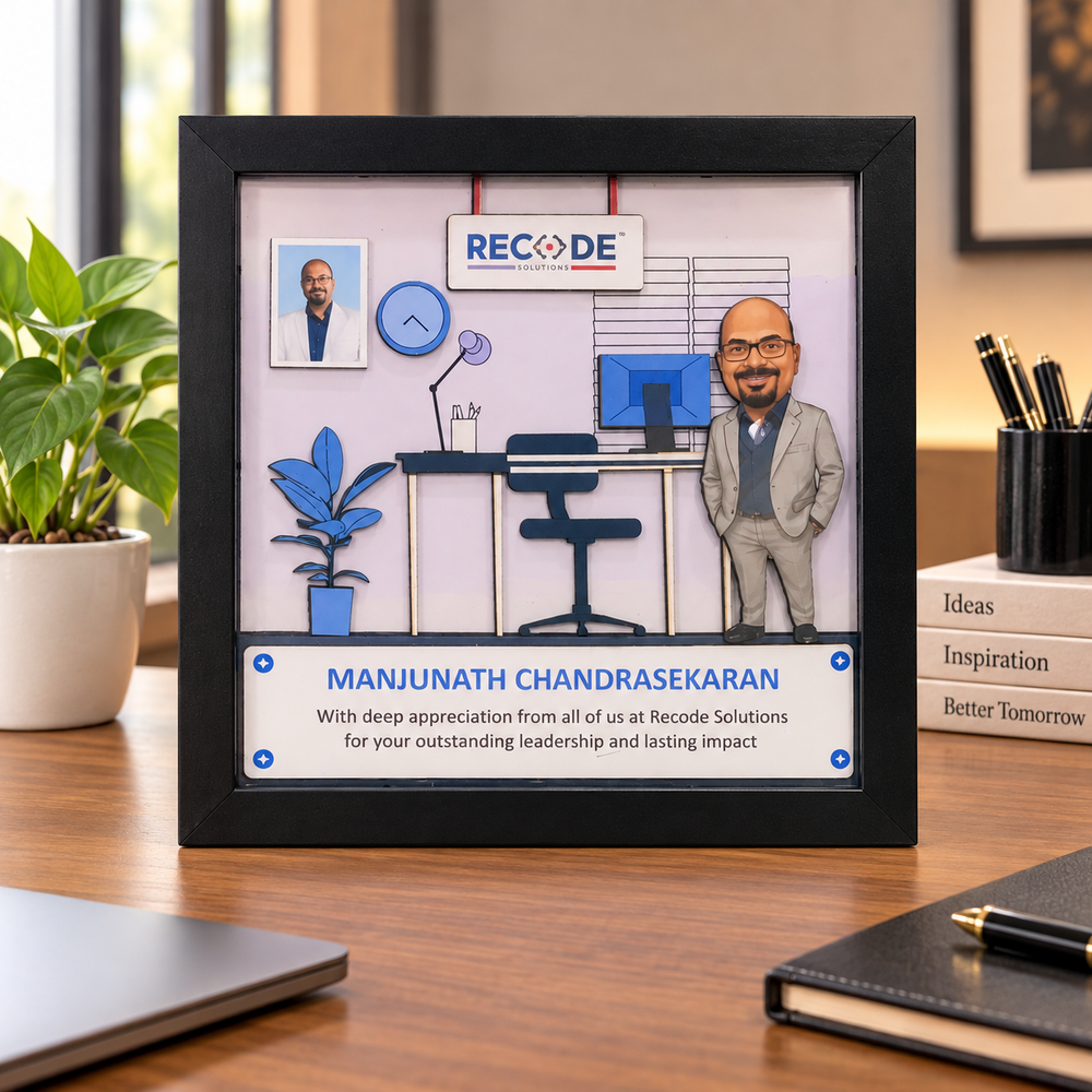 Office Farewell Miniature Frame