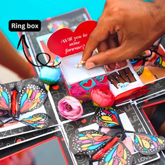 Proposal Ring Butterfly Box