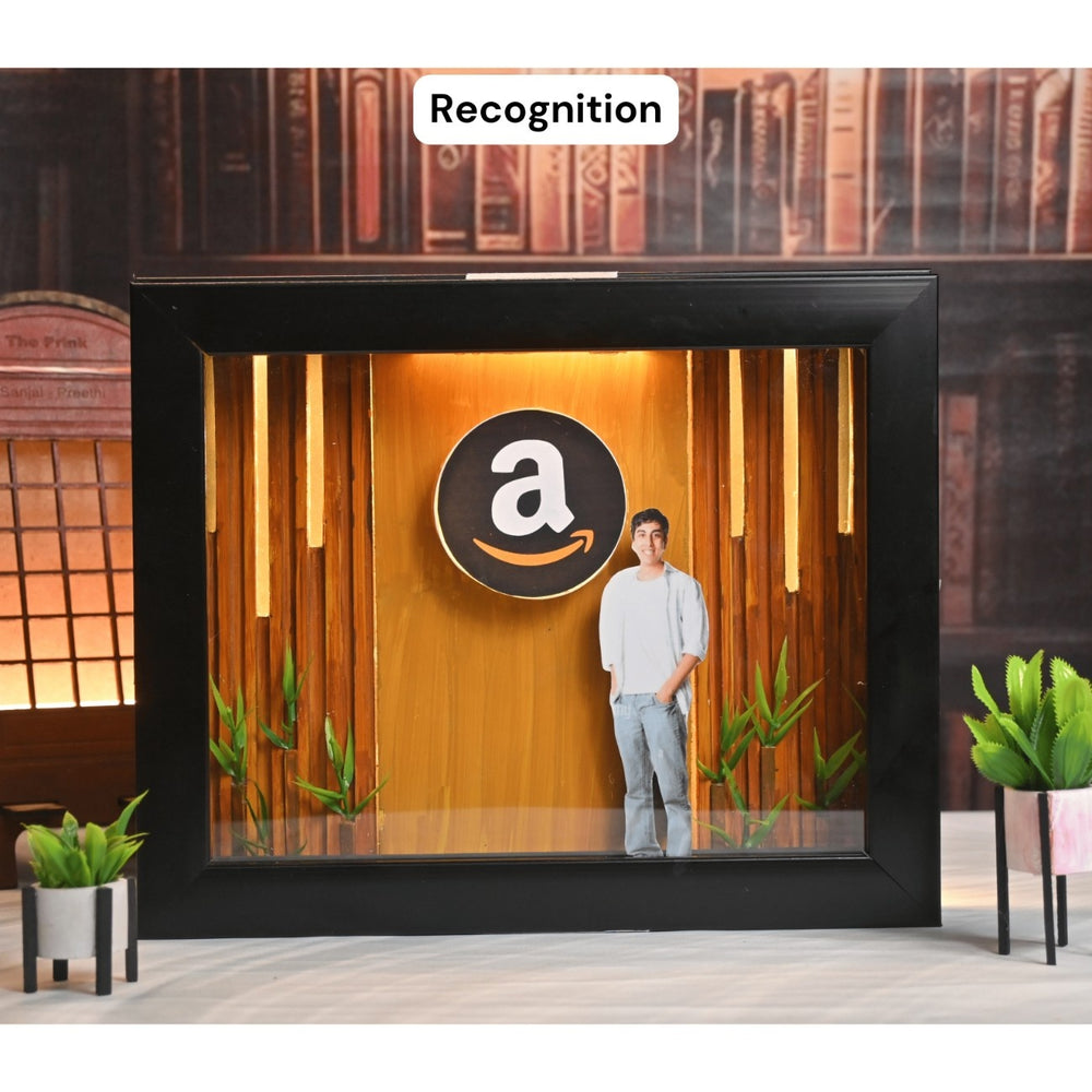 Recognition Miniature Frame With LED Lights