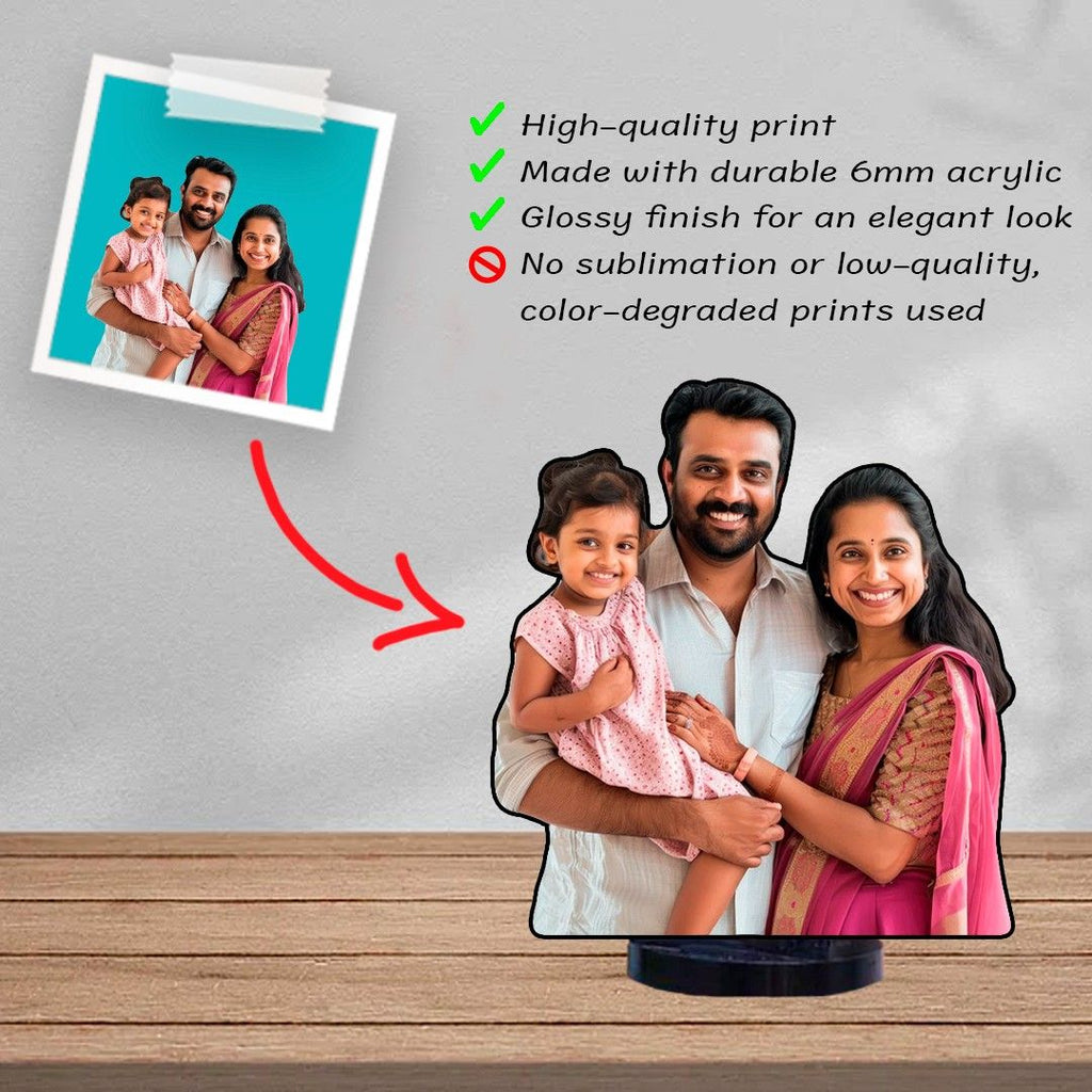 Photo Standee Small Photo Standy — Personalized Custom Standees for Every Occasion | The Prink
